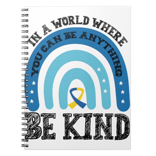 Caderno Espiral Em Um Mundo Onde Você Pode Ser Qualquer Coisa (Frente)