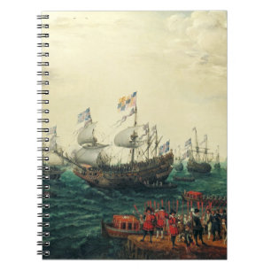 Caderno Espiral Embarque em Margate do Eleitor Palatino 