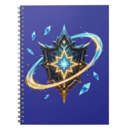 Caderno Espiral Emblema de Fantasia com Lâminas Flutuantes – Energ