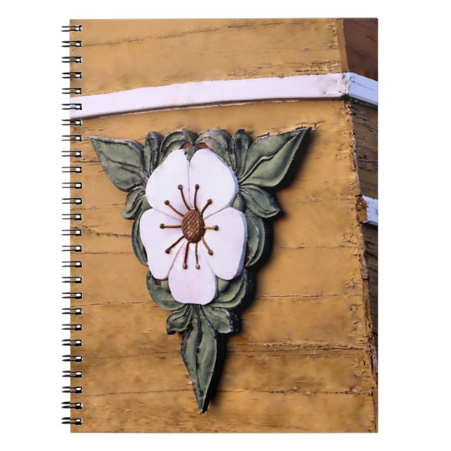 Caderno Espiral emblema de Mayflower - notebook (Frente)