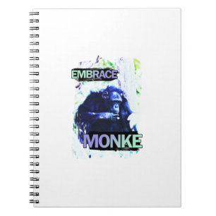 Caderno Espiral Embrace Monke