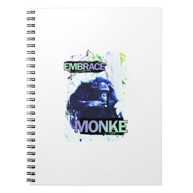 Caderno Espiral Embrace Monke (Frente)