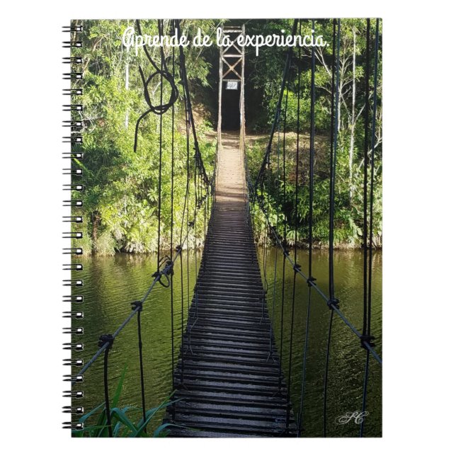 Caderno Espiral emdaporamiento (Frente)