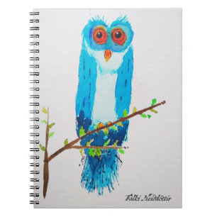 Caderno Espiral Emmet, a Coruja