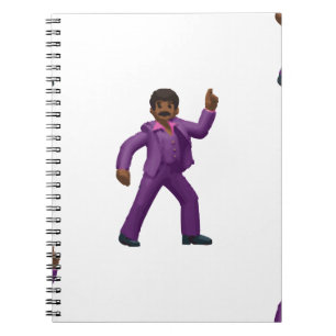 Caderno Espiral Emoji Dancing Man