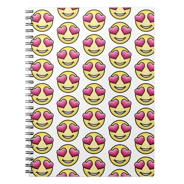 Caderno Espiral Emoji de Amor (Frente)