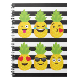 Caderno Espiral emoji pineapple
