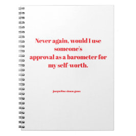 Caderno Espiral Empowering quotes