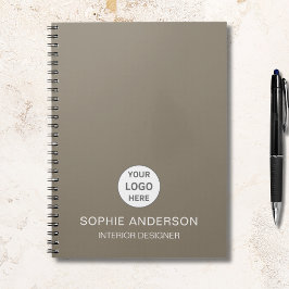 Caderno Espiral Empresa Profissional de Logotipo Personalizado Mod