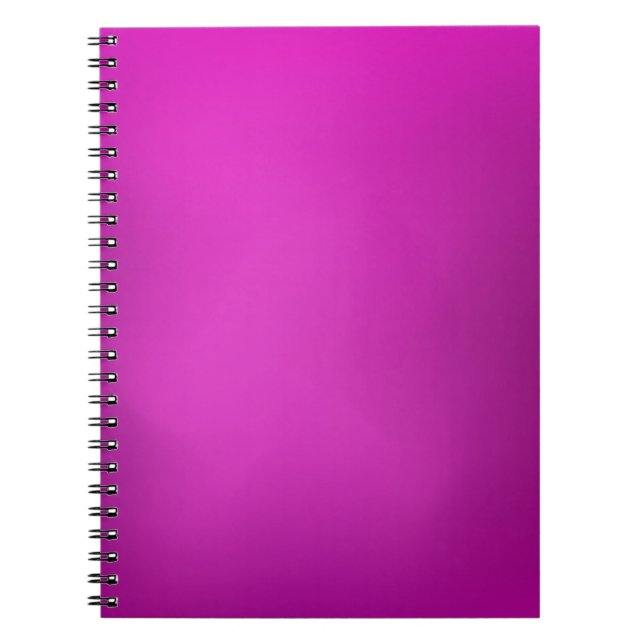 Caderno Espiral Enchimento artístico simples e limpo. Texto em mal (Frente)