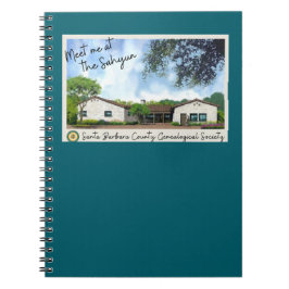 Caderno Espiral Encontre-me no notebook Sahyun