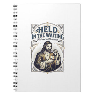 Caderno Espiral Encorajamento Jesus Infertilidade Tentando Concebe