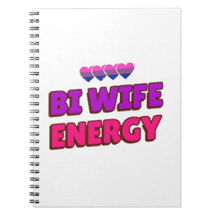 Caderno Espiral Energia de Bi Mulher