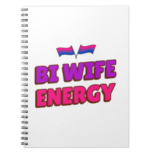 Caderno Espiral Energia de Bi Mulher