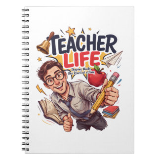 Caderno Espiral Energia Divertida de Aula do Educador
