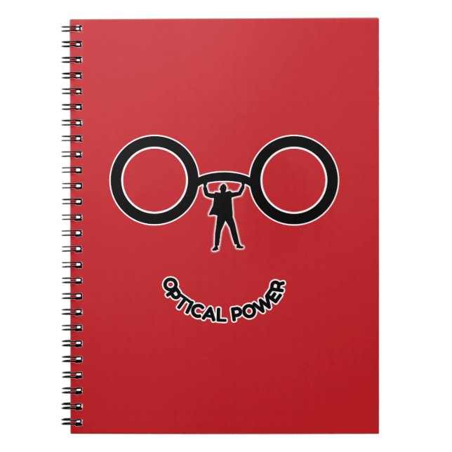 Caderno Espiral Energia óptica (Frente)