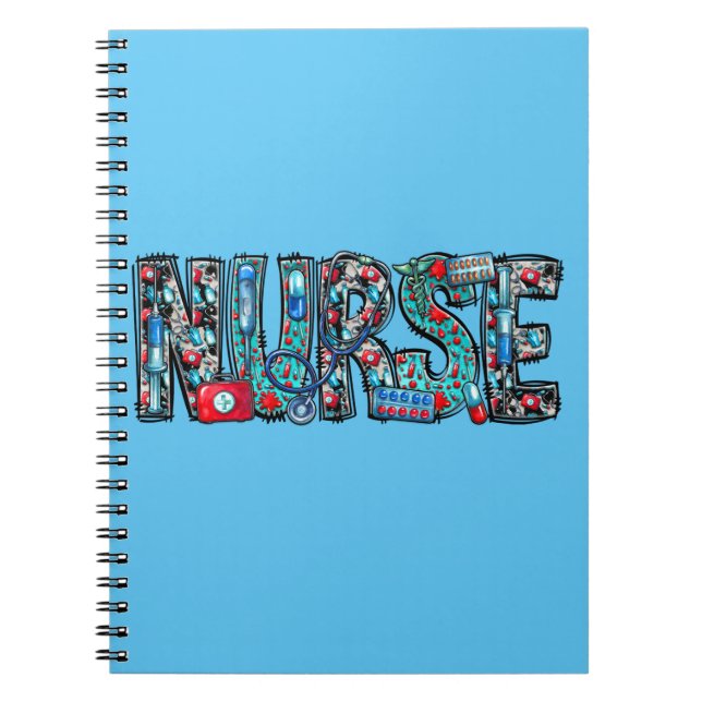 Caderno Espiral Enfermagem (Frente)