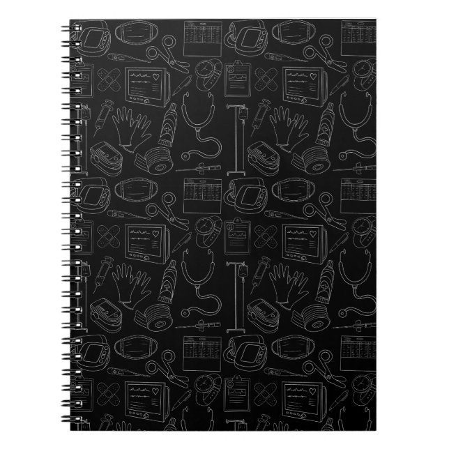 Caderno Espiral Enfermeira (Frente)