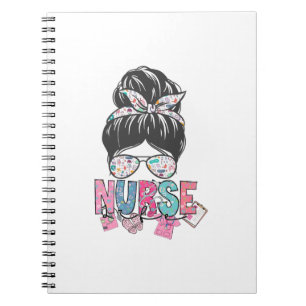 Caderno Espiral Enfermeira Cuidados de Saúde