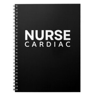 Caderno Espiral Enfermeira de Cardiologia Obrigada
