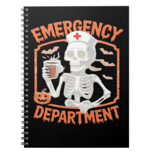 Caderno Espiral Enfermeira de Nova Iorque Enfermeira de Emergência
