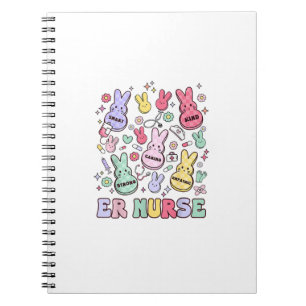 Caderno Espiral Enfermeira de Prática do Departamento de Emergênci
