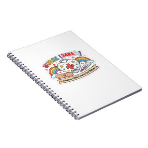 Caderno Espiral enfermeira do Little Hearts First-Aid Companion si