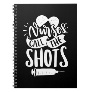 Caderno Espiral Enfermeira Gift Liga Para Os Tiros