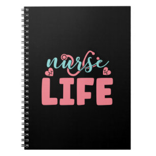 Caderno Espiral Enfermeira Presente Enfermeira Vida