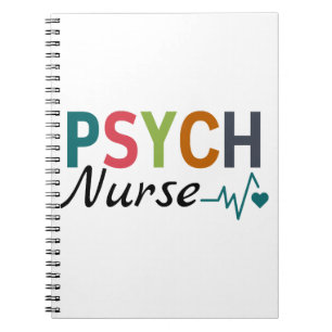 Caderno Espiral Enfermeira Psiquiátrica Enfermeira Psiquiátrica