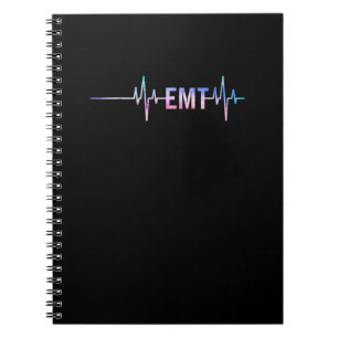 Caderno Espiral Enfermeiro de pulsação EMT Enfermando Profission