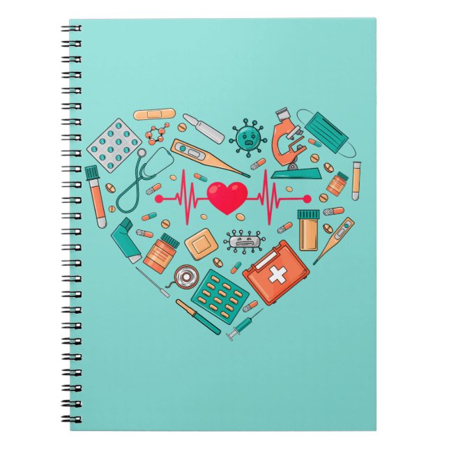 Caderno Espiral Enfermeiro Enfermeiro (Frente)