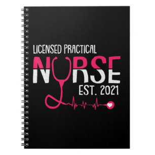 Caderno Espiral Enfermeiro Prático Licenciado Est LPN Formando Est