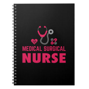 Caderno Espiral Enfermeiro Presente Enfermeiro Cirúrgico Médico