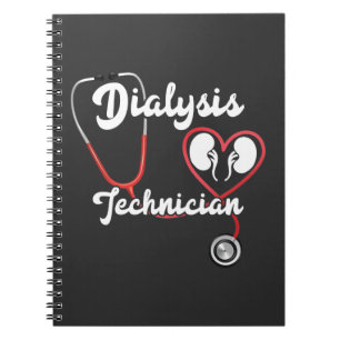 Caderno Espiral Enfermeiro Técnico de Diálise Rins Nefrologia