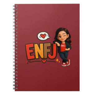 CADERNO ESPIRAL ENFJ