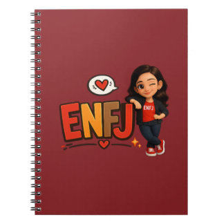 CADERNO ESPIRAL ENFJ