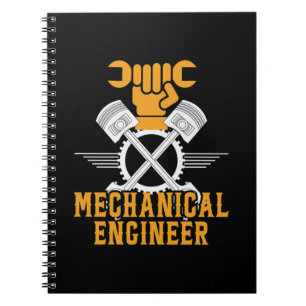 Caderno Espiral Engenheiro Engenheiro Mecânico
