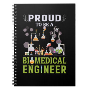 Caderno Espiral Engenheiro Orgulhoso De Ser Um Engenheiro Biomédic