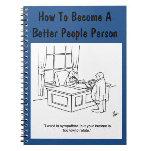 Caderno Espiral Engraçada empresa Humor Notebook Gift-Boss