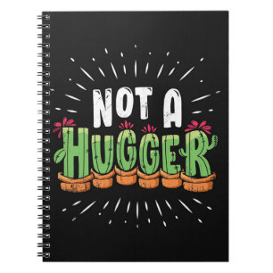 Caderno Espiral Engraçado Cactus