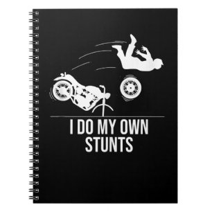 Caderno Espiral Engraçado, Eu Faço Minhas Próprias acrobacias Lega