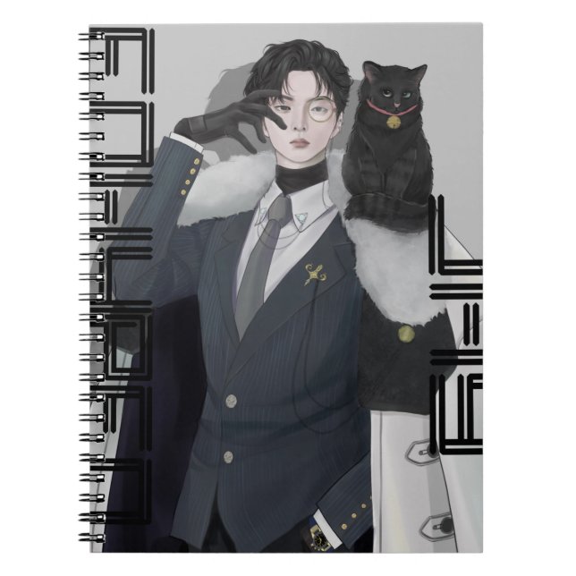 Caderno Espiral Enhypen Jay (Frente)