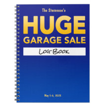 "Enorme Liquidação de Garagem" Diário/Planejador/I