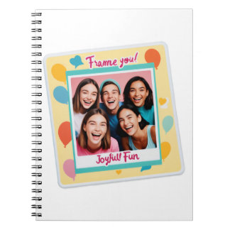Caderno Espiral Enquadre a Diversão! 💕