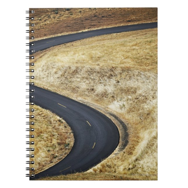 Caderno Espiral Enrolamento vazio estrada pavimentada (Frente)