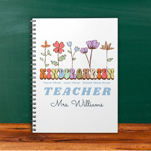 Caderno Espiral Ensinador de Amor Cresce Flores Selvagens Professo