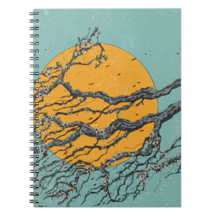 Caderno Espiral Entre as flores