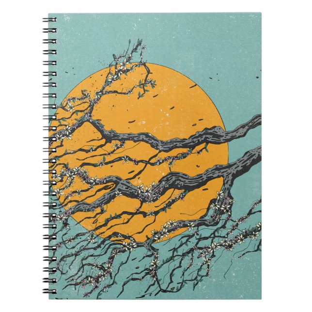 Caderno Espiral Entre as flores (Frente)