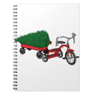 Caderno Espiral entrega da árvore de natal